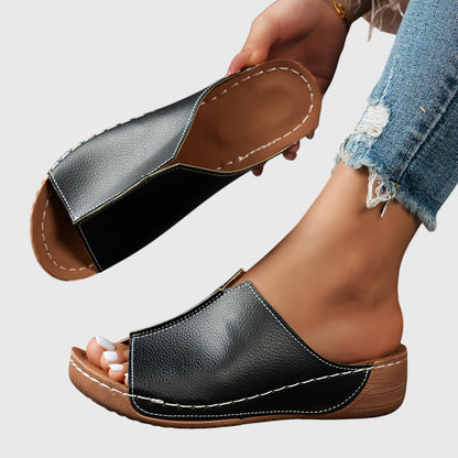 Comfort Step | Women's Sandals with Cushioned Sole | Stylish Open Toe Design for All-Day Comfort