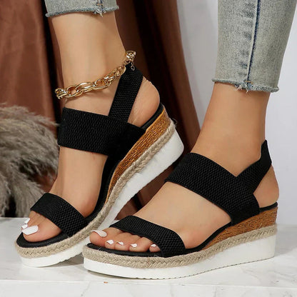 Comfort Steps | Orthopedic Sandals for Women with High Platform Design | Stylish Footwear for All-Day Comfort