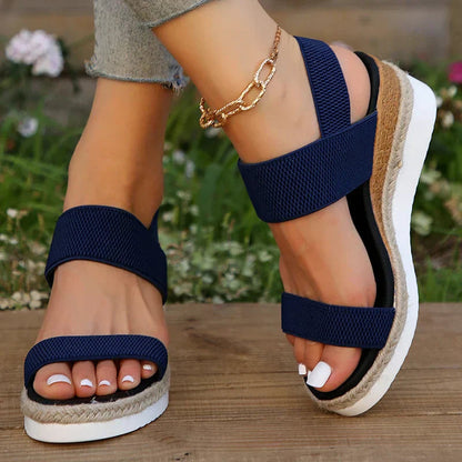 Comfort Steps | Orthopedic Sandals for Women with High Platform Design | Stylish Footwear for All-Day Comfort