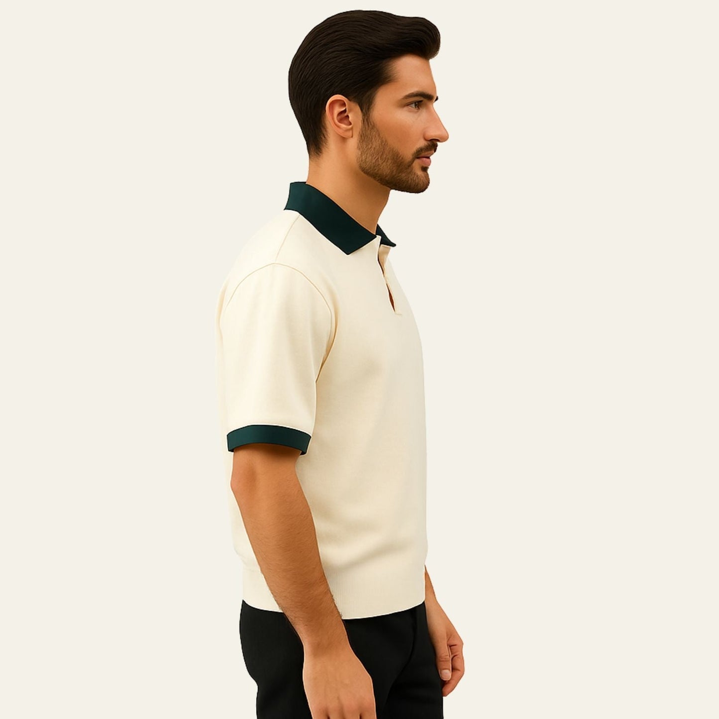 Como Heritage | Men's Polo Shirts in Cotton with Smooth Drape | Effortless Style for Versatile Occasions