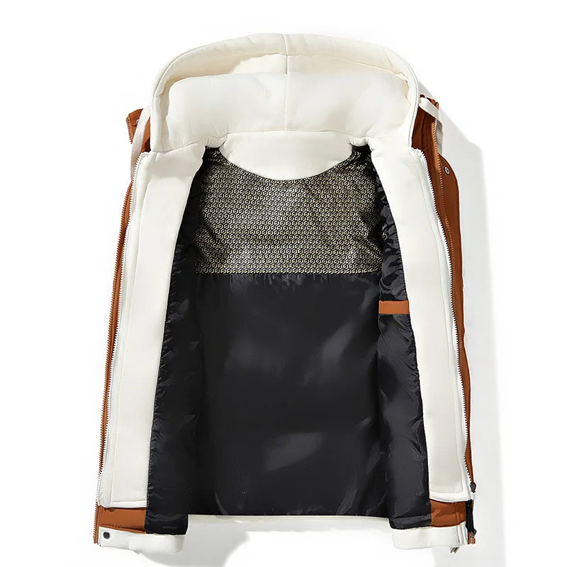 Cozy Puffer Gilet | Soft Shell Hooded Design with Insulated Lining for Warm Layering