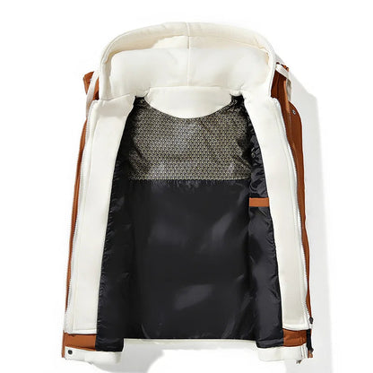 Cozy Puffer Gilet | Soft Shell Hooded Design with Insulated Lining for Warm Layering