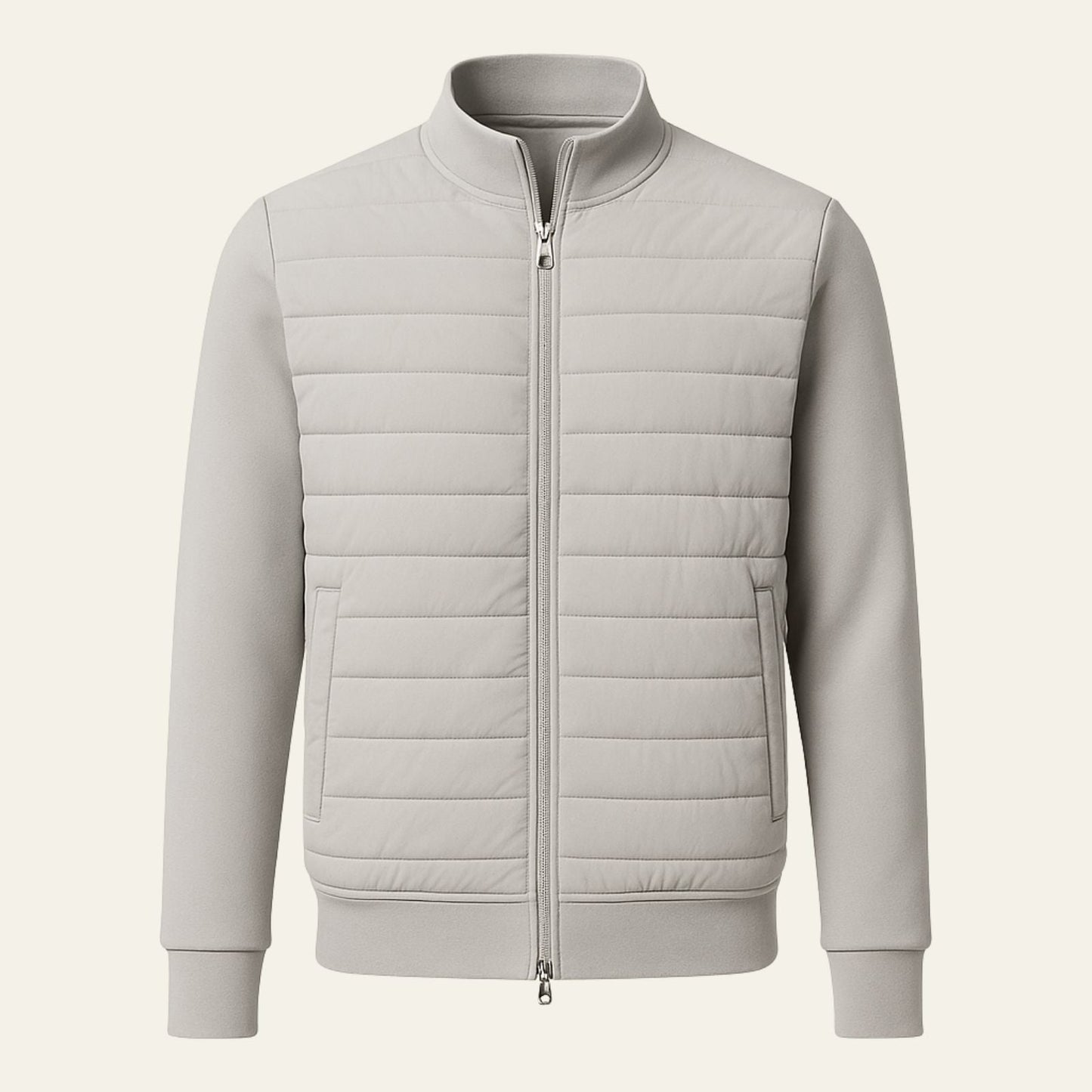Dante Collection | Men's Puffer Jacket with Soft-Touch Sleeves | Stylish Comfort for Urban Adventures