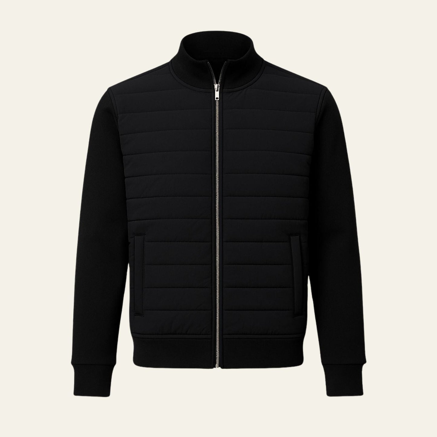 Dante Collection | Men's Puffer Jacket with Soft-Touch Sleeves | Stylish Comfort for Urban Adventures