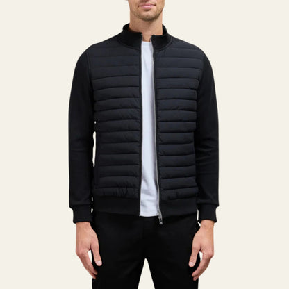 Dante Collection | Men's Puffer Jacket with Soft-Touch Sleeves | Stylish Comfort for Urban Adventures