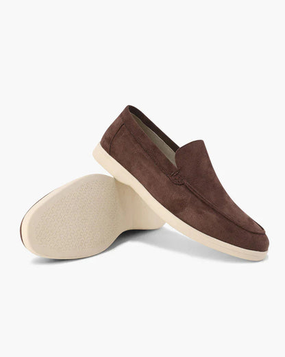 David Collection | Men's Black Loafers with Comfort Fit | Stylish Summer Footwear