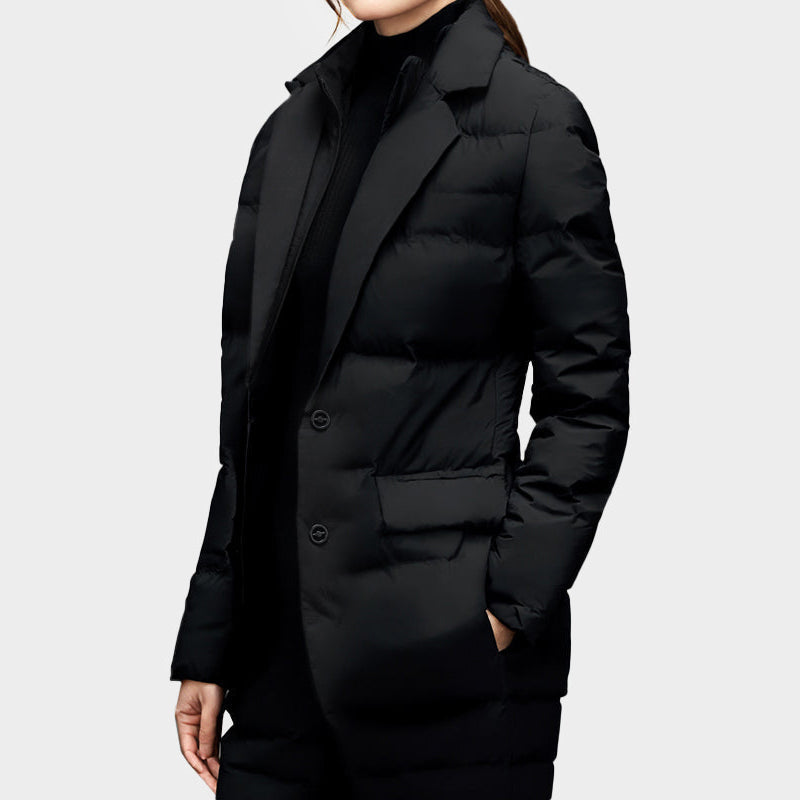 Downtown Windbreaker Jacket with Water-Resistant Shell | Lightweight Women's Windbreaker for Urban Comfort