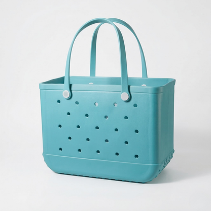 EVA Beach Tote Bag | Waterproof Design with Ventilation Holes | Spacious Beach Bag for Women