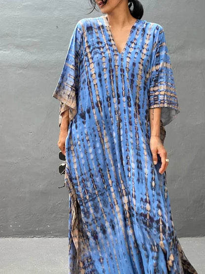 Elegant Caftan | Maxi Dress for Women with Breezy Flowing Silhouette | Perfect for Summer Outings