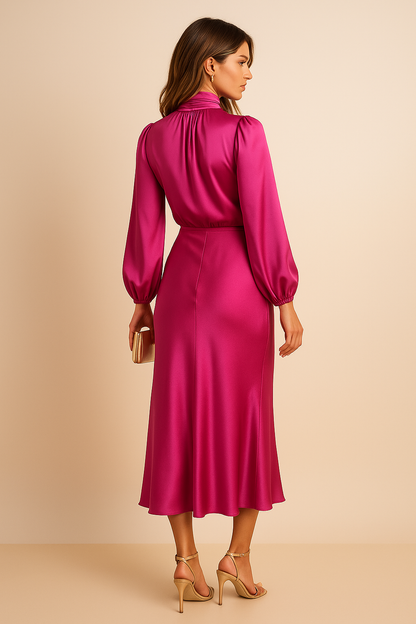 Elegant Collection | Women's Dress with High Waist Design | Timeless Formal Style for Effortless Sophistication