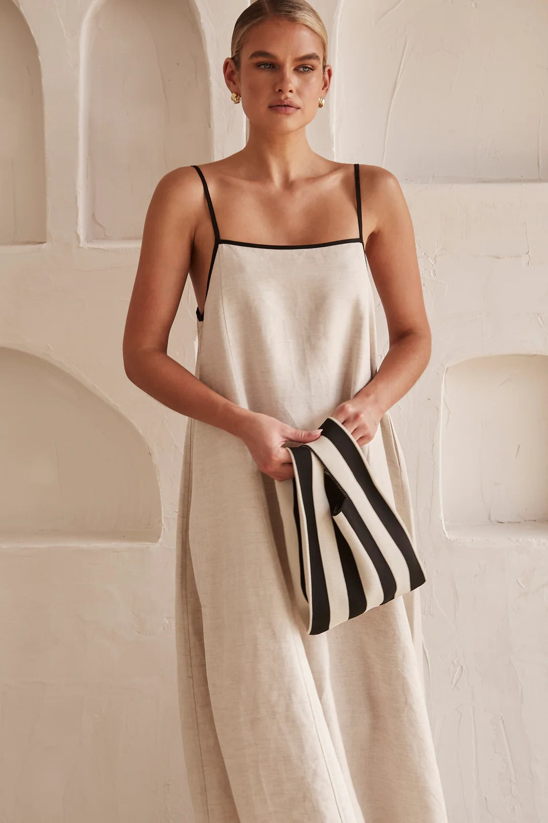 Elegant Collection | Women's Maxi Dress with Spaghetti Straps | Flowy Silhouette for Effortless Summer Style