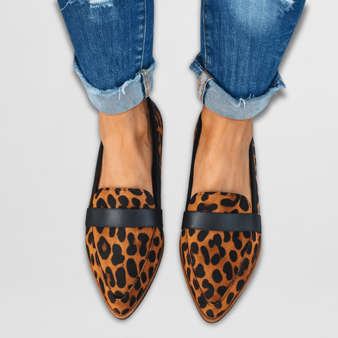 Elegant Comfort | Women's Loafers with Orthopedic Cushioned Insole | Soft Suede for All-Day Comfort