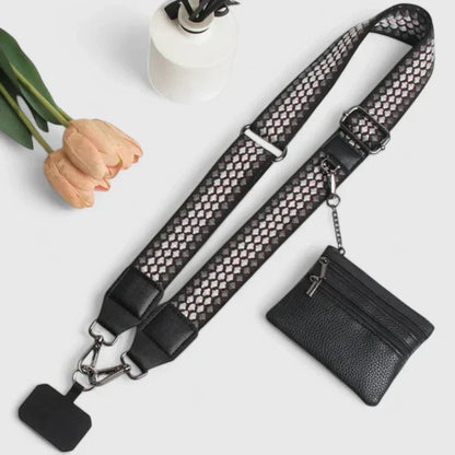 Elegant Crossbody Bag for Women with Adjustable Strap & Zip Closure | Chic Phone Holder for Effortless Style