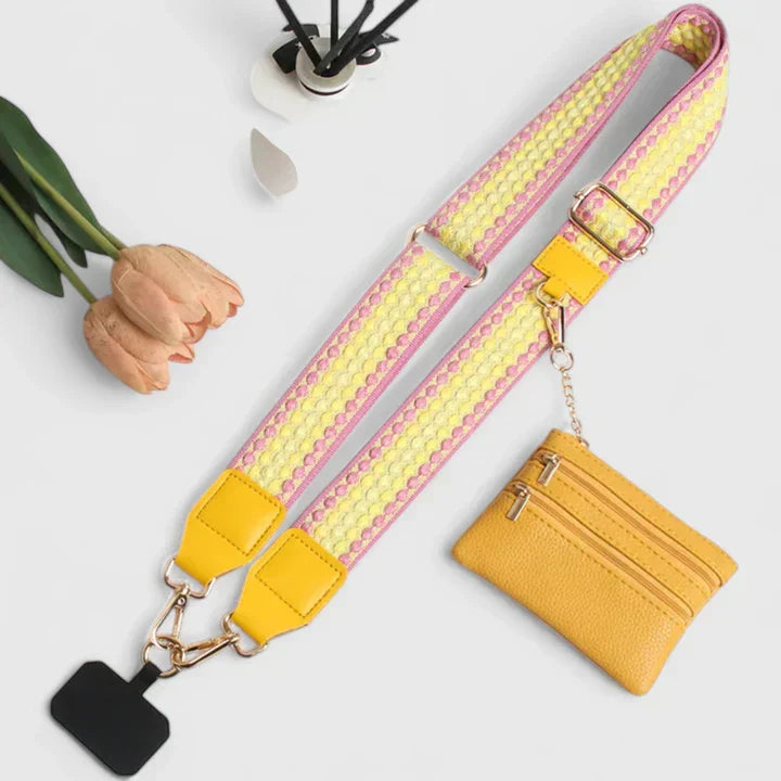 Elegant Crossbody Bag for Women with Adjustable Strap & Zip Closure | Chic Phone Holder for Effortless Style