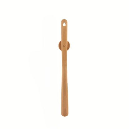 Elegant Home | Long Handled Shoehorn with Magnetic Wall Mount | Effortless Shoe Dressing Aid