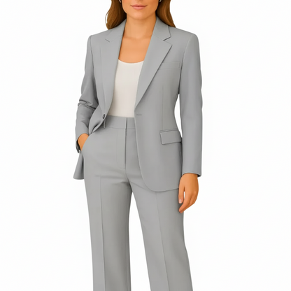 Elegant Tailored Women's Suit Set with Lightweight Fabric & Modern Fit | Stylish Pant Suits for Women