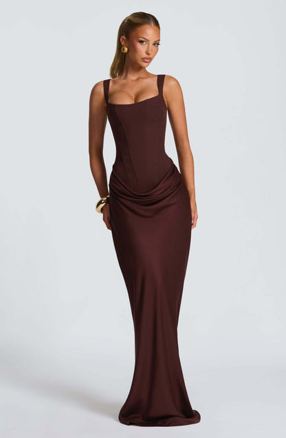 Elegant | Women's Bodycon Maxi Dress with Sculpted Fit | Perfect for Summer Weddings and Special Occasions