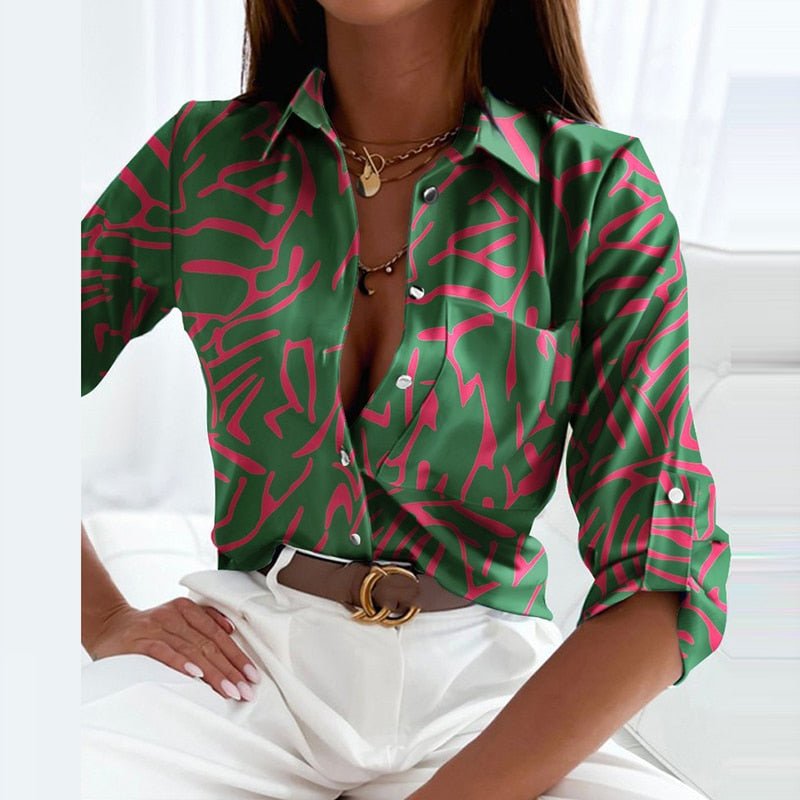 Elisa Collection | Women's Blouse with Classic Collared Design | Timeless Elegance for Any Occasion