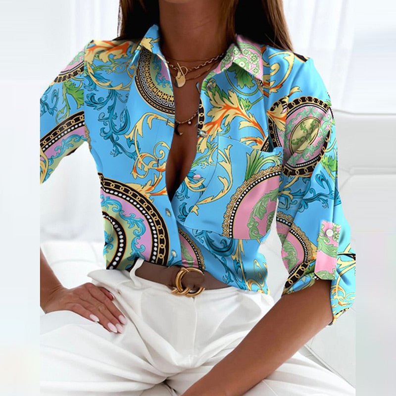 Elisa Collection | Women's Blouse with Classic Collared Design | Timeless Elegance for Any Occasion
