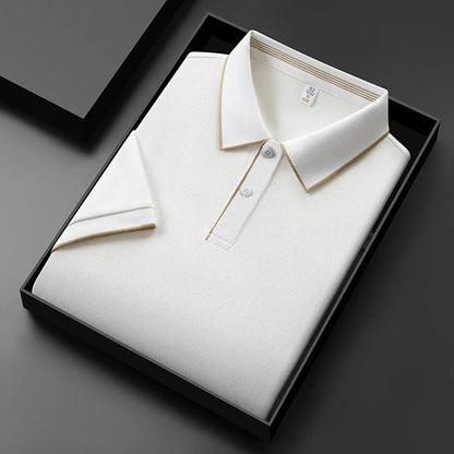 Elite Collection | Men's Polo Shirts with Breathable Knit Fabric | Stylish Comfort for Everyday Wear