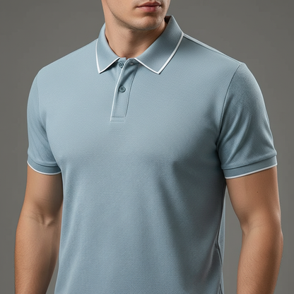 Elite Collection | Men's Polo Shirts with Breathable Knit Fabric | Stylish Comfort for Everyday Wear
