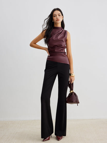 Ella Collection | Women's High Neck Tank Top with Sleek Design | Effortless Style for Summer Outings