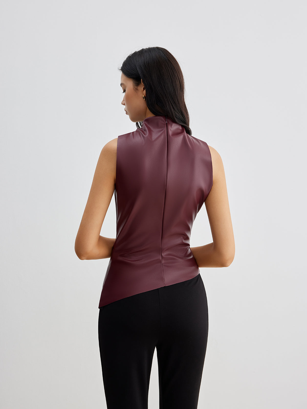 Ella Collection | Women's High Neck Tank Top with Sleek Design | Effortless Style for Summer Outings