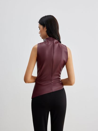 Ella Collection | Women's High Neck Tank Top with Sleek Design | Effortless Style for Summer Outings