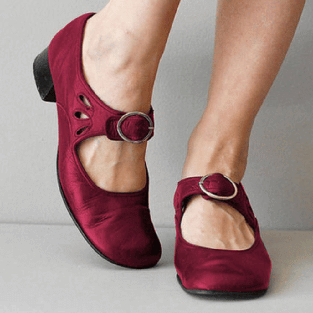 Emilia | Women's Vegan Leather Sandals with Cushioned Footbed | Stylish Comfort for Everyday Wear