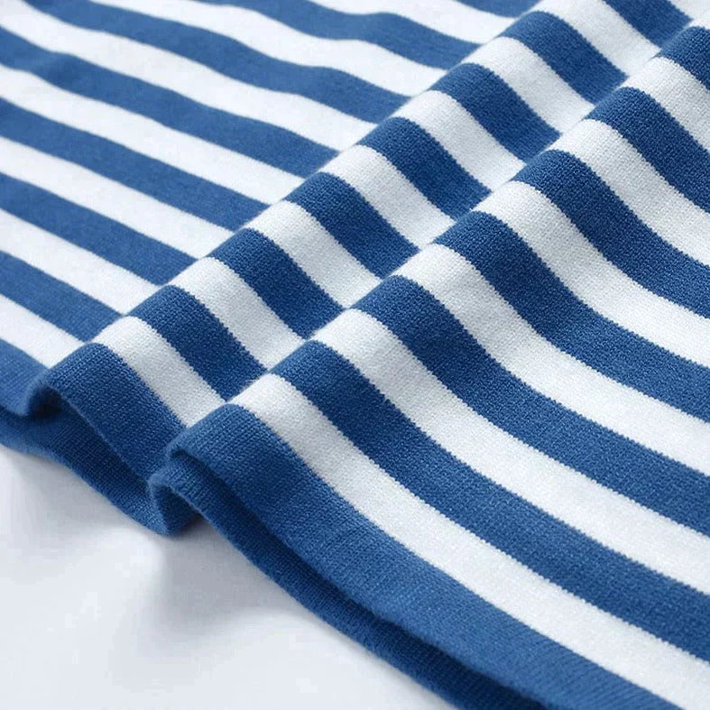 Essential Collection | Women's Top with Relaxed Fit & Timeless Striped Design | Comfortable Everyday Wear