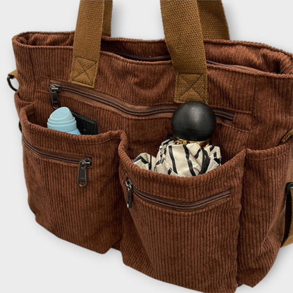Everyday Tote Bag | Spacious Design with Functional Pockets | Stylish Accessory for Effortless Utility