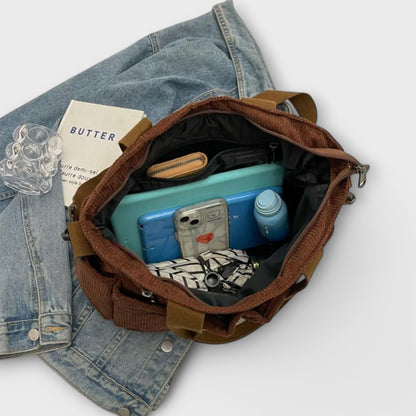 Everyday Tote Bag | Spacious Design with Functional Pockets | Stylish Accessory for Effortless Utility