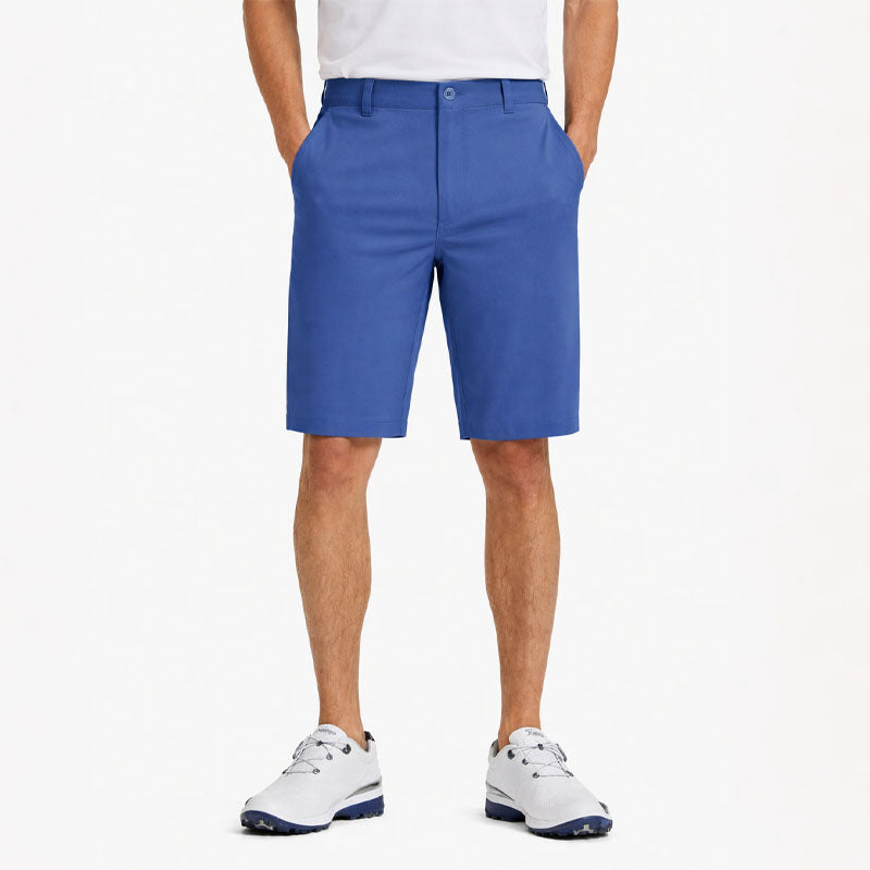 Felix Grant | Men's Golf Shorts with Flat-Front Design & Knee-Length Comfort | Stylish Fit for Course and Practice