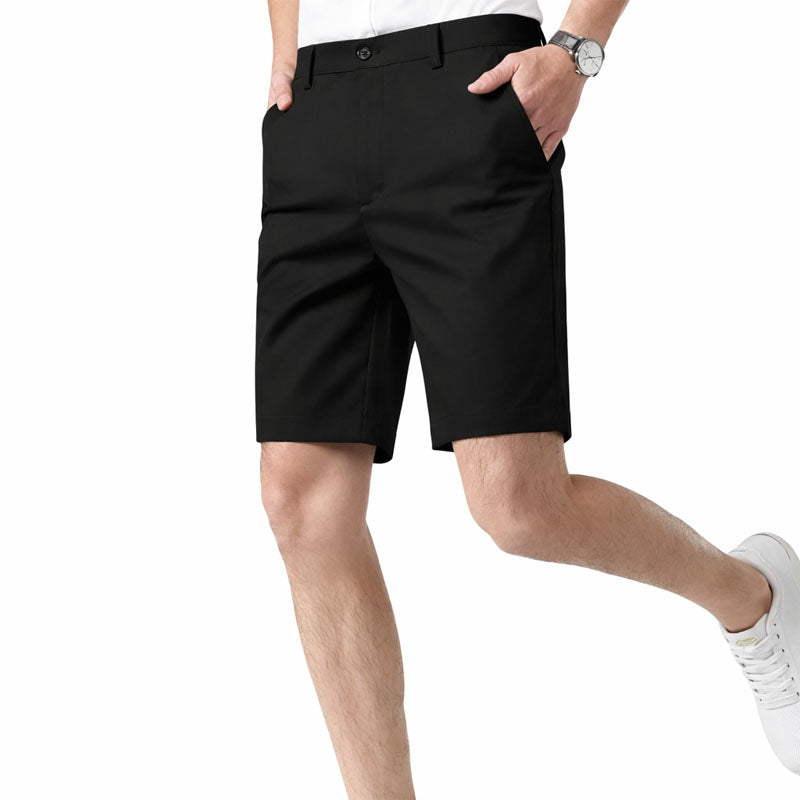 Felix Grant | Men's Golf Shorts with Flat-Front Design & Knee-Length Comfort | Stylish Fit for Course and Practice