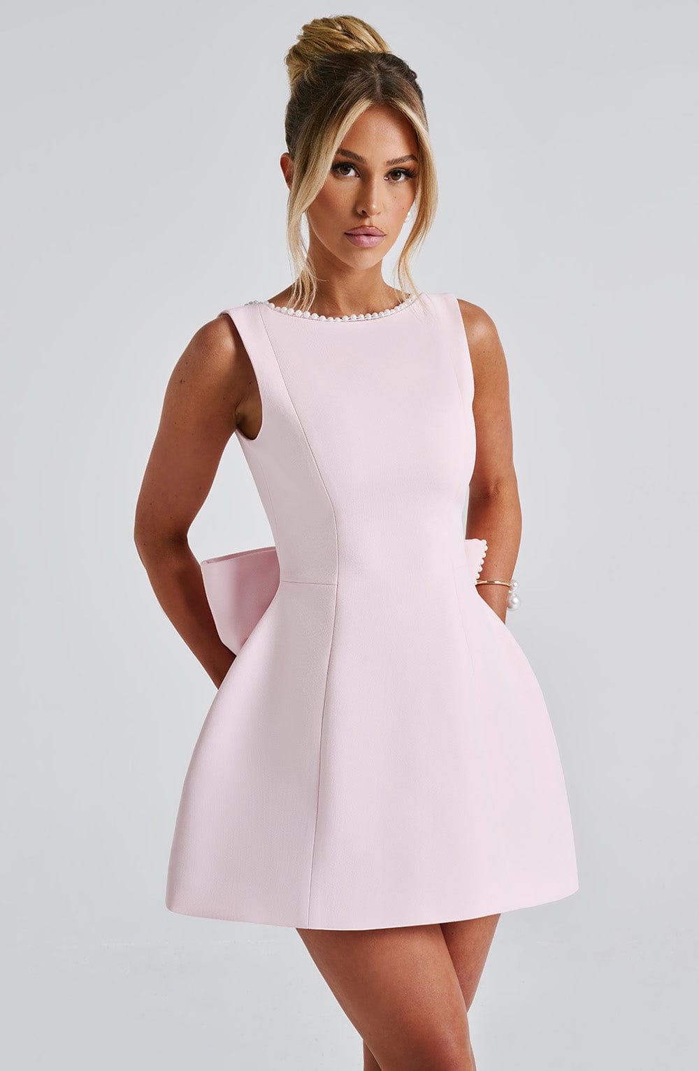 Grace | Women's Cocktail Dress with Structured Design | Elegant Mini Dress for Wedding Guests