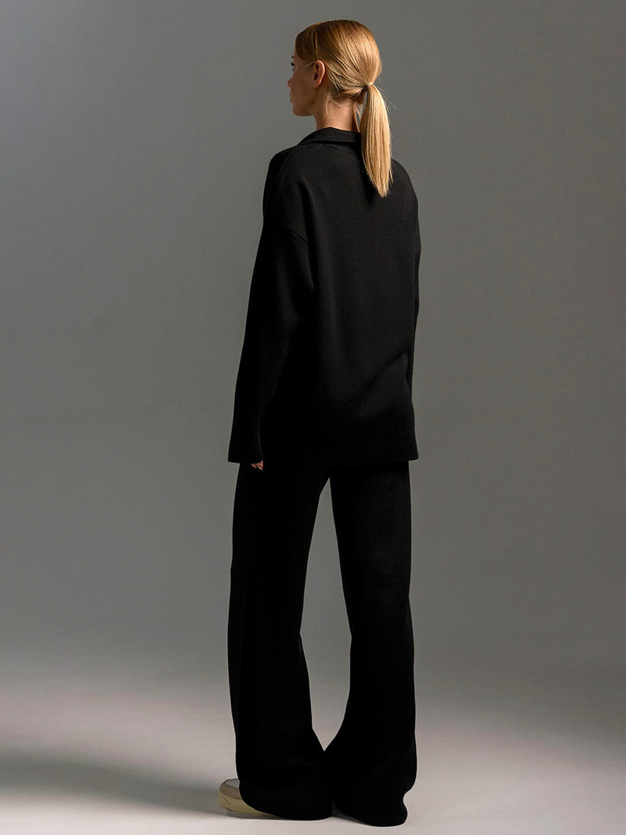 Hannah Collection | Women's Loungewear Set with Polished Collar | Effortless Style for Everyday Comfort