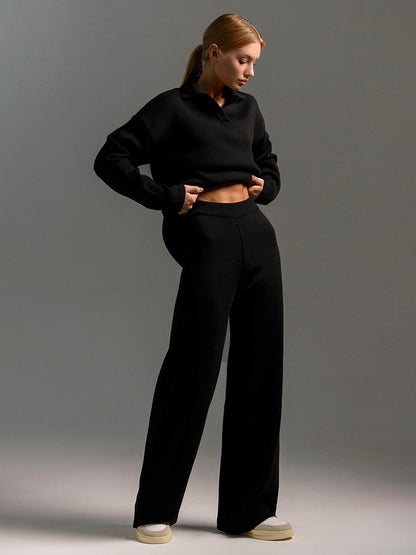 Hannah Collection | Women's Loungewear Set with Polished Collar | Effortless Style for Everyday Comfort