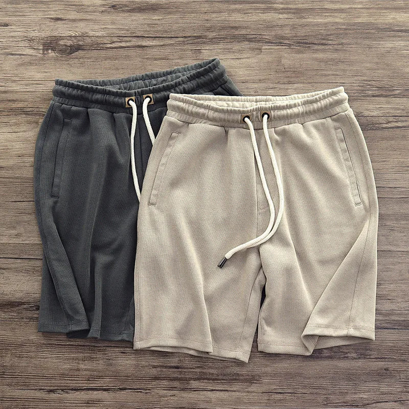 Harlan | Men's Gym Shorts with Drawstring Waist & Side Pockets | Comfortable Fit for All-Day Wear