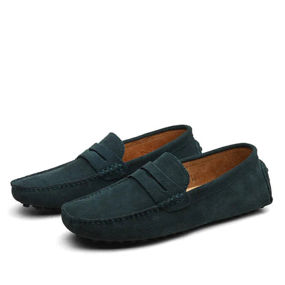Hugo | Men's Brown Loafers with Soft Lining | Stylish Versatile Footwear for Every Occasion