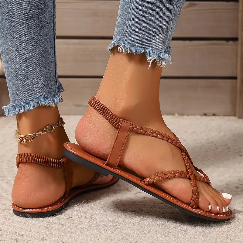 Imogen Collection | Women's Sandals with Ergonomic Footbed | Lightweight Slip-On Design for All-Day Comfort