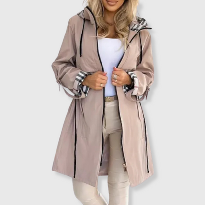 Imogen Collection | Women's Waterproof Zip Coat with Elegant Design | Lightweight Warmth for All Seasons
