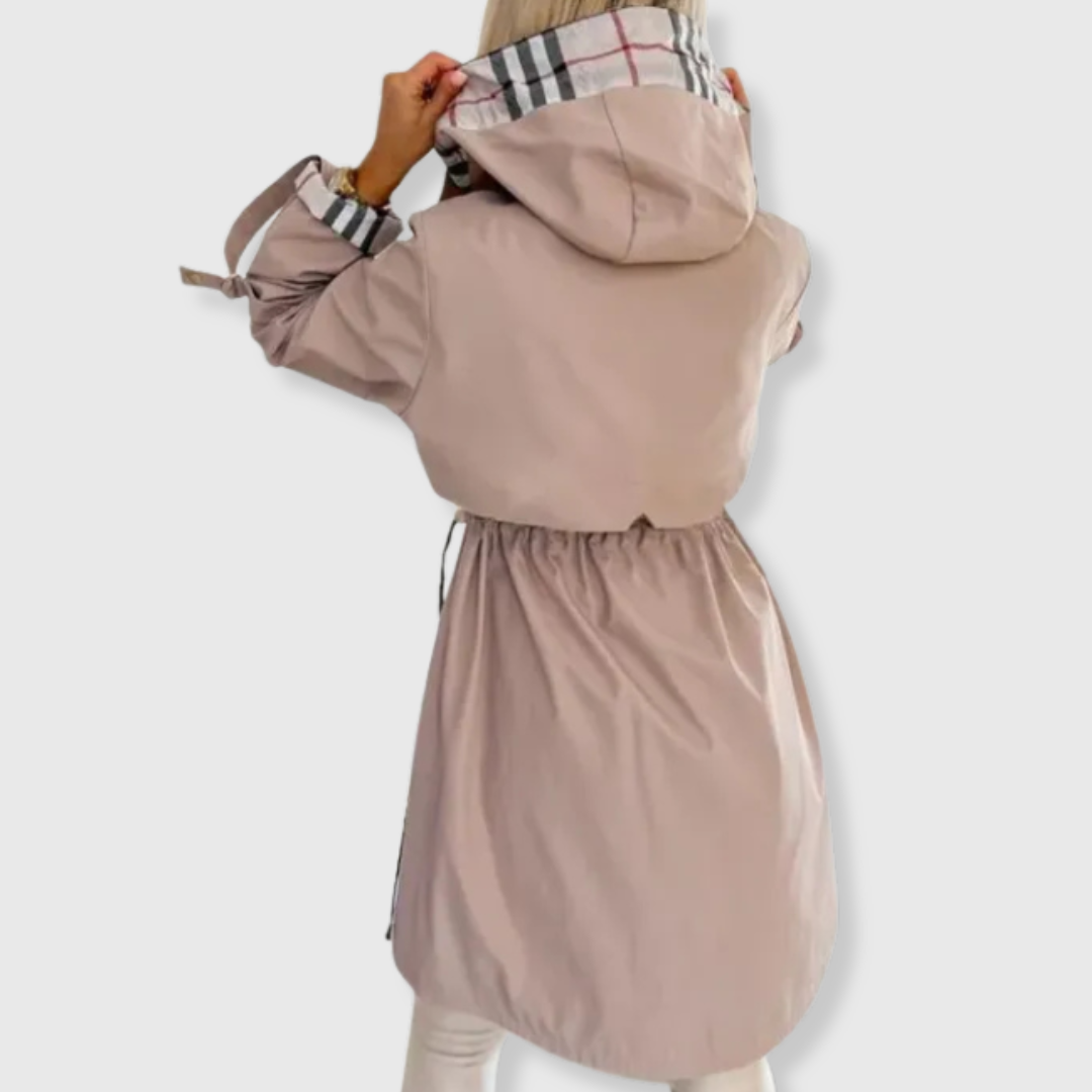 Imogen Collection | Women's Waterproof Zip Coat with Elegant Design | Lightweight Warmth for All Seasons