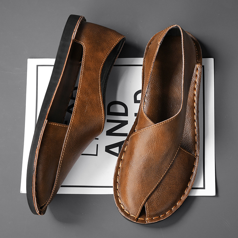 Italian Leather Sandals for Women with Cushioned Sole | Stylish Comfort for Everyday Wear