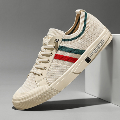 Italian Luxury Sneakers | Breathable Mesh Design with Cushioned Sole | Stylish Comfort for Everyday Wear