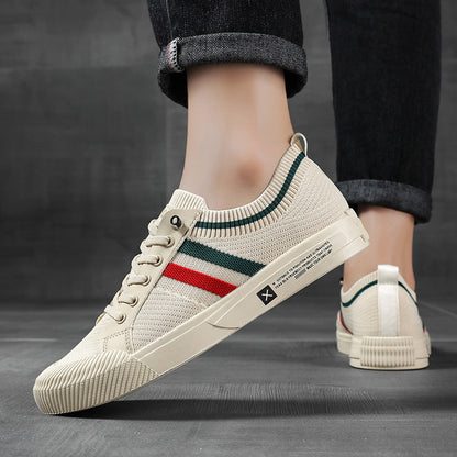 Italian Luxury Sneakers | Breathable Mesh Design with Cushioned Sole | Stylish Comfort for Everyday Wear