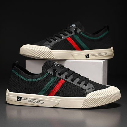 Italian Luxury Sneakers | Breathable Mesh Design with Cushioned Sole | Stylish Comfort for Everyday Wear