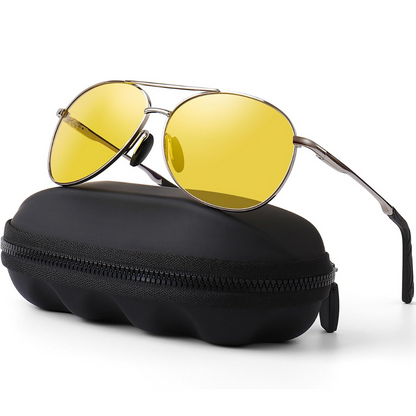 Jack Collection | Aviator Sunglasses with Polarized UV400 Lenses | Lightweight Metal Frame for Ultimate Comfort