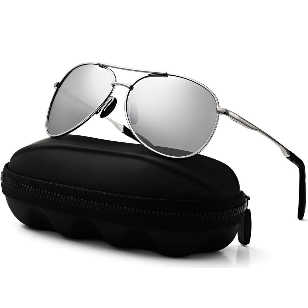 Jack Collection | Aviator Sunglasses with Polarized UV400 Lenses | Lightweight Metal Frame for Ultimate Comfort