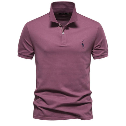 Jack Collection | Men's Polo Shirt with Classic Button Design | Comfortable Fit for Effortless Style