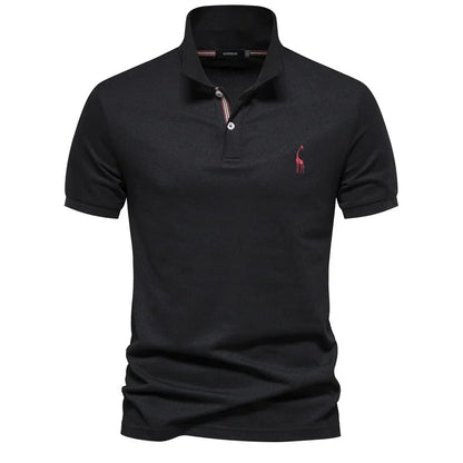 Jack Collection | Men's Polo Shirt with Classic Button Design | Comfortable Fit for Effortless Style